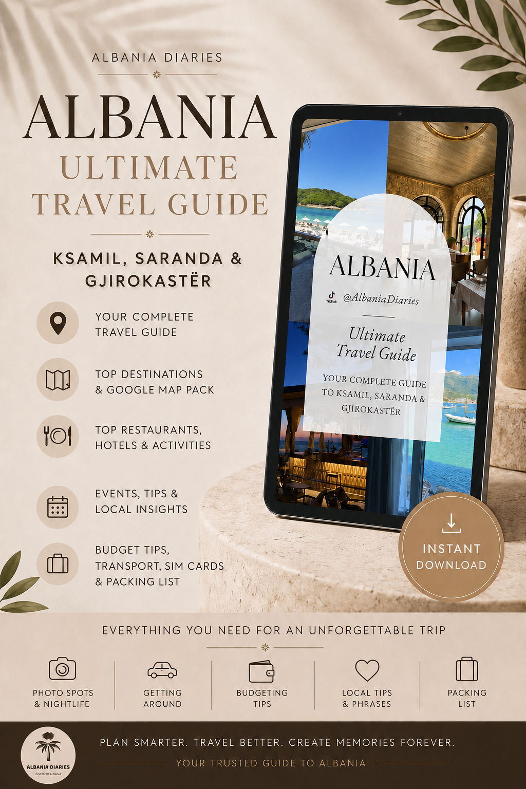 Albania Travel Guide - Ksamil, Saranda & Gjirokastër