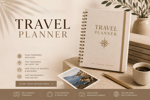 Editable Annual Travel Planner 2026